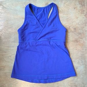 Lululemon Wet Dry Warm Racerback, Deep V Tank Top